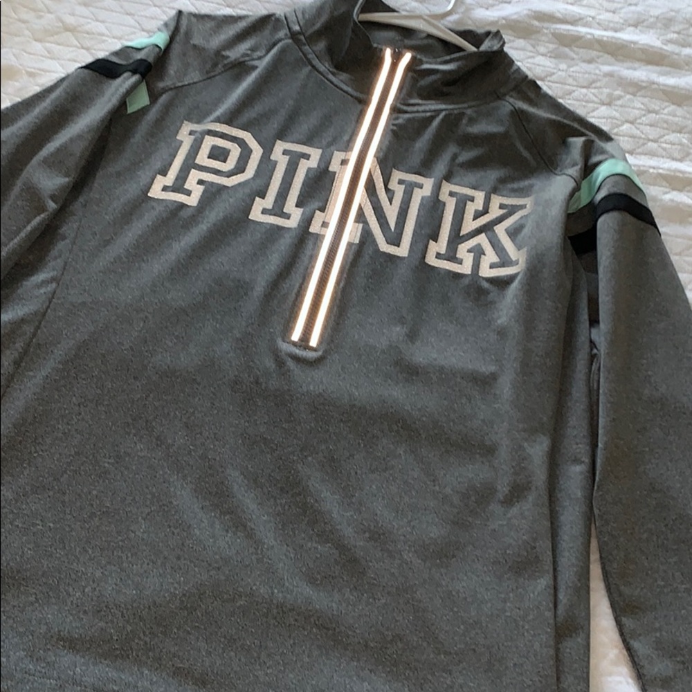 Pink active sweater